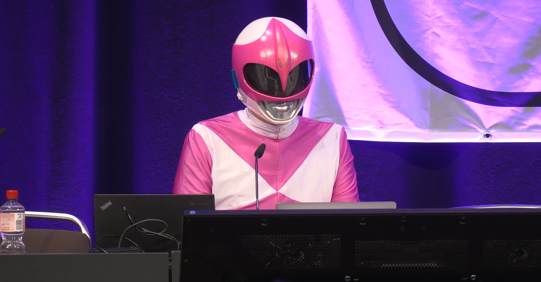 핑크 파워레인저 복장 해커, 백인 우월주의 웹사이트 3곳 삭제