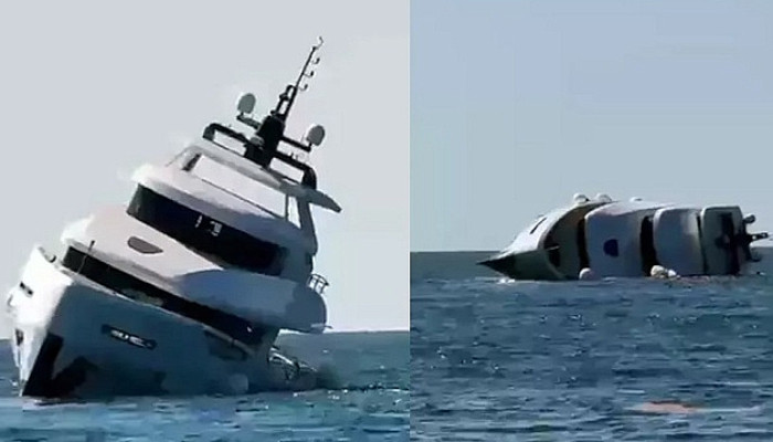 14억 고급요트, 출항 15분 만에 침몰…탑승자 전원 구조