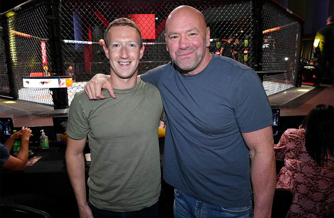 UFC 수장 데이나 화이트… 메타 이사회 합류 이유는?