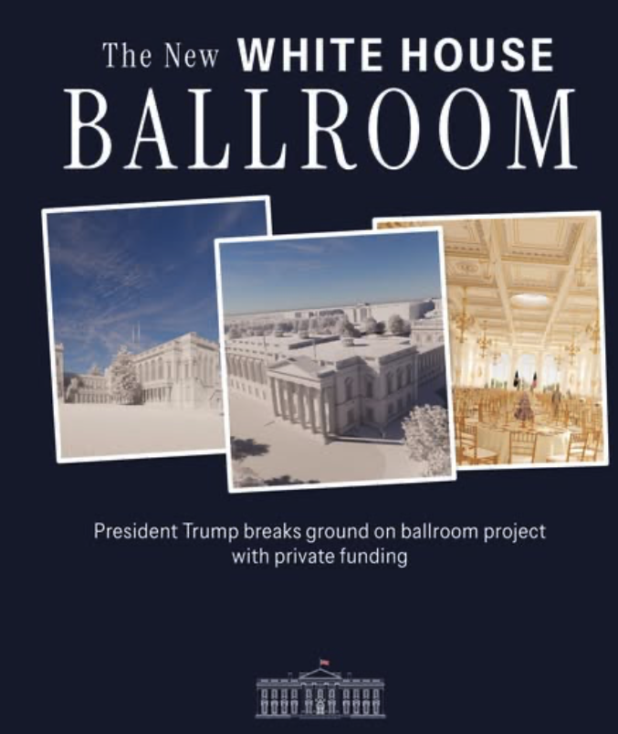 美트럼프, “대기업·억만장자 기부금으로 백악관 증축“