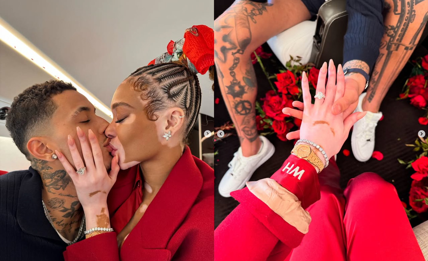 NBA 카일 쿠즈마, 위니 할로우에 8.5캐럿 다이아몬드 반지 선물